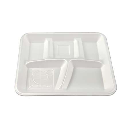 ENVIROFOAM Envirofoam Tray 5 Comp Cmp, PK500 FT5-500-CMP